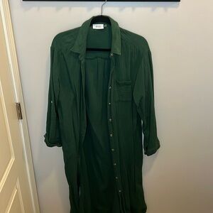 Blue Ivy super long button downn